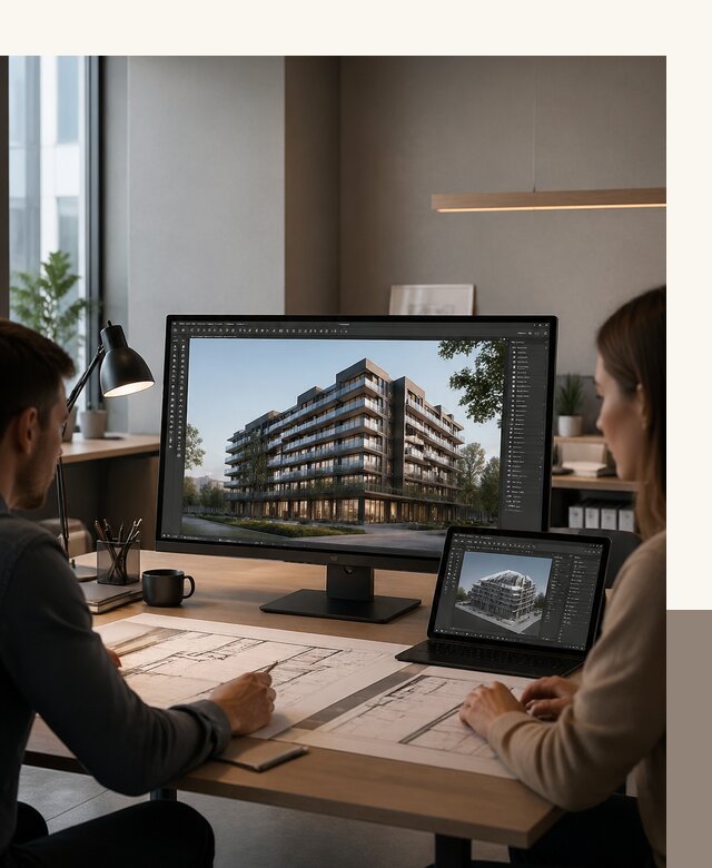 3D визуализация архитектуры и объектов строительства в Ломоносове